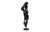 Cast Dancing Sculpture, Coupé, Charcoal Black