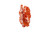 Flower Wall Art, Small, Coral, Metal