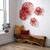 Flower Wall Art, Small, Coral, Metal