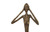 See, Speak, Hear No Evil Wall Art, Resin, Bronze, Set Of 3