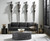 Lloyd Wall Sculpture, Resin, Bronze Finish