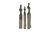 Cast Women Wall Art, Set of 3, Small, Splinter Stone Finish