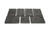 Etched Rock Puzzle Wall Tiles, Set of 9