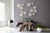 Laui Succulent Wall Art, White Stone