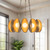 Cortez 25-in Vintage Brass dimmable LED Chandelier