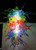 Rainbow Multicolor Blown Glass Chandeliers Lighting