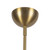 Ember 26-in Brushed Gold Chandelier
