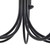 Ember 26-in Matte Black Chandelier