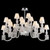 16 Lights Baccarat Design Crystal Chandelier Lighting
