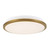 Brook 11-in Brushed Gold dimmable LED Flush Mount
