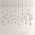 Rain Linear Chandelier Lighting 37'' 50'' 70'' 87"W 120"W