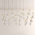 Rain Linear Chandelier Lighting 37'' 50'' 70'' 87"W 120"W