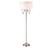 Crystal Silver Floor Lamp