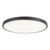 Evelyn 15-in Alabaster dimmable LED Flush Mount with Matte Black Finish
