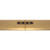 Thread 10-ft Brushed Gold dimmable LED Linear Pendant