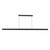 Dottie 5-ft Matte Black dimmable LED Linear Pendant