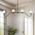 Beckett 49-in Matte Black Linear Pendant