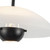 Umbra 14-in Black Pendant with Matte Opal Glass Shade