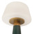 Clemence 11-in Pine Green dimmable LED Table Lamp