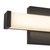 Geri 12-in Black dimmable LED Wall/Vanity Light