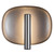 Lustre 9-in Space Gray dimmable LED Wall Sconce