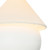 Rowan 9-in Antique White dimmable LED Wall Sconce with White Linen Shade