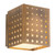 Astoria 5-in Vintage Brass dimmable LED Wall Sconce