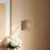 Astoria 5-in Vintage Brass dimmable LED Wall Sconce