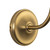 Bancroft 12-in Brushed Gold Wall/Vanity Light