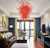 Artemis Colorful Blown Glass Chandelier Lighting