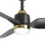 Hugo 52-in Brushed Gold/Matte Black with Light Kit Ceiling Fan