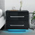 Multifunction RGB LED Nightstands Cabinet Storage Bedside Table Night Table