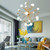 Sputnik Firework Chandelier Lighting