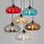 Modern 6 Color Glass Ball Pendant Lamp