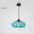 Modern 6 Color Glass Ball Pendant Lamp