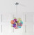 Lilly Colored Glass Bubble Chandelier Lighting