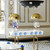 25"H Crystal Decoration Mushroom Table Lamp