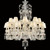 18 Lights Baccarat Design Crystal Chandelier Lighting