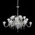 18 Light Crystal Glass Chandelier Lighting Fixture