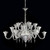 18 Light Crystal Glass Chandelier Lighting Fixture