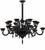 18 Light Crystal Glass Chandelier Lighting Fixture
