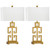Safavieh Greek Key Table Lamps, 29" High, Set of 2