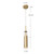 Jarvis 3-in Brushed Nickel 1 Light Pendant