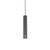 Milca 15-in Black 1 Light Pendant