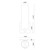 Elizabeth 12-in Black LED Wall Sconce