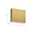 Mica 6-in Brushed Gold LED Wall Sconce (AT6606-BG-UNV)