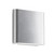 Slate 6-in Brushed Nickel LED All terior Wall