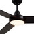 Owens 56-in Matte Black LED Fans