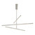 Vega 56-in Brushed Nickel LED Chandeliers