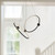 Isho 37-in Black LED Chandelier